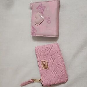 NWT/NWOT Juicy Couture Coin Pouch and Betsey Johnson Wallet